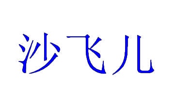[36类]沙飞儿