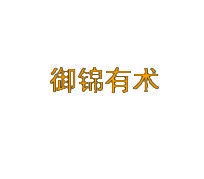 御锦有术 